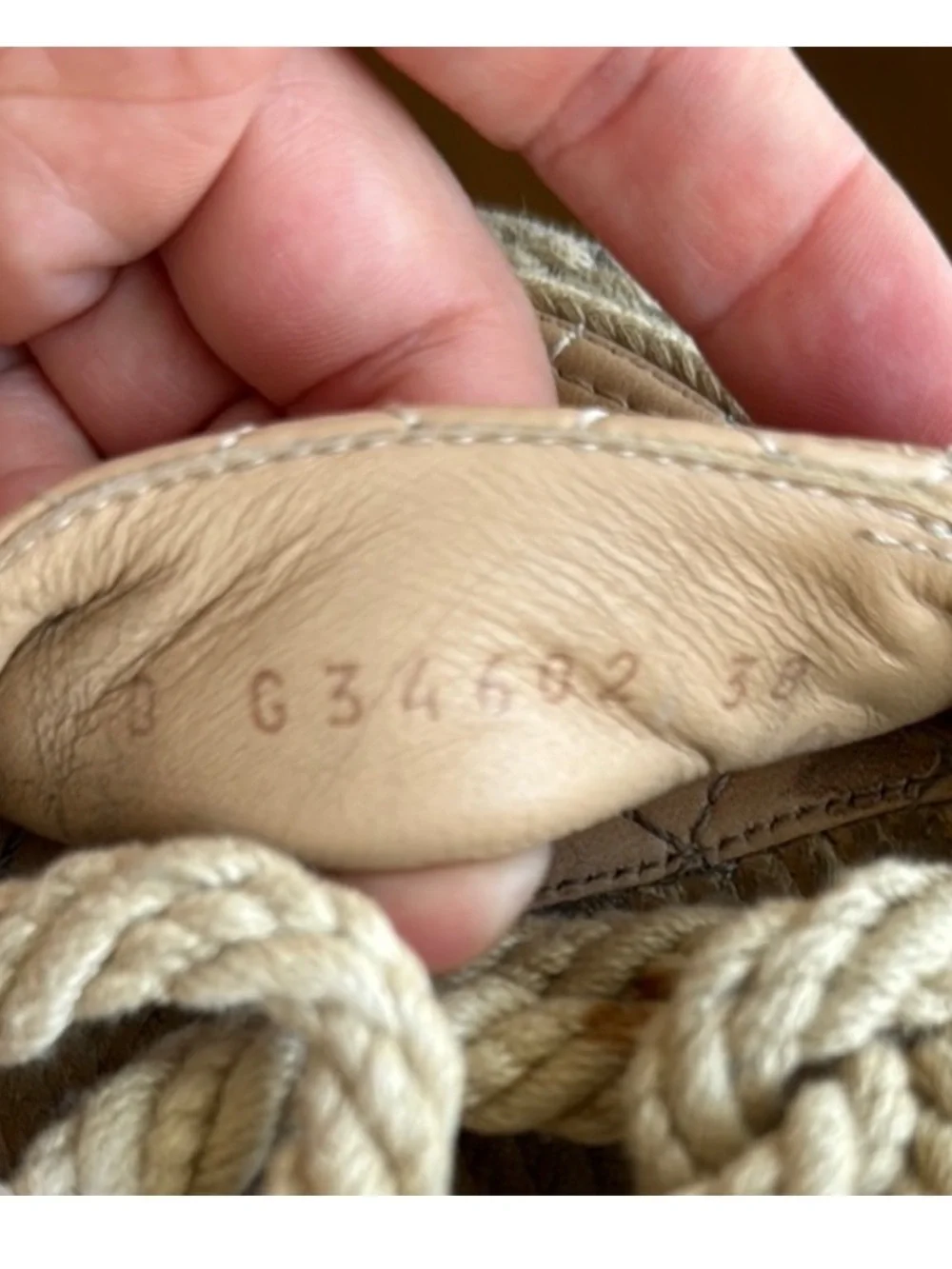 CHANEL well worn